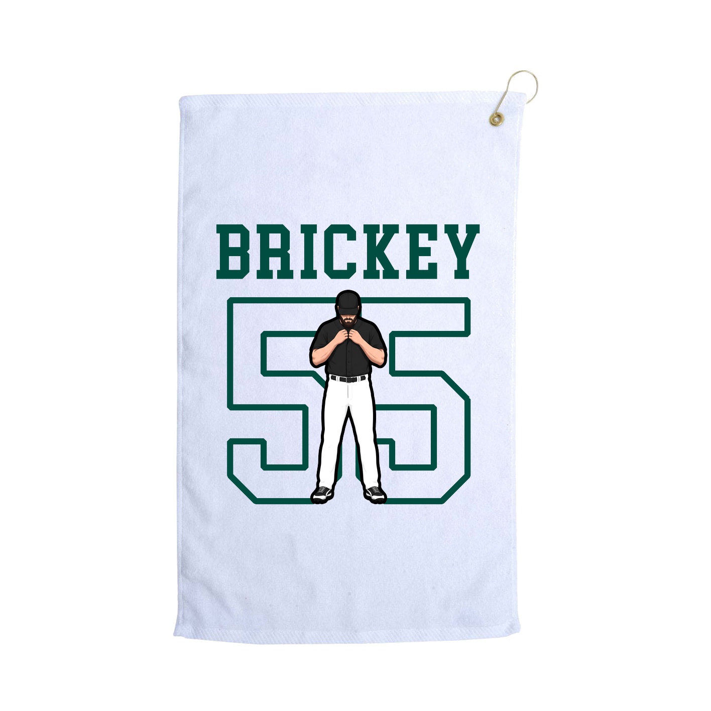 Golf Towel — Shirsey in White