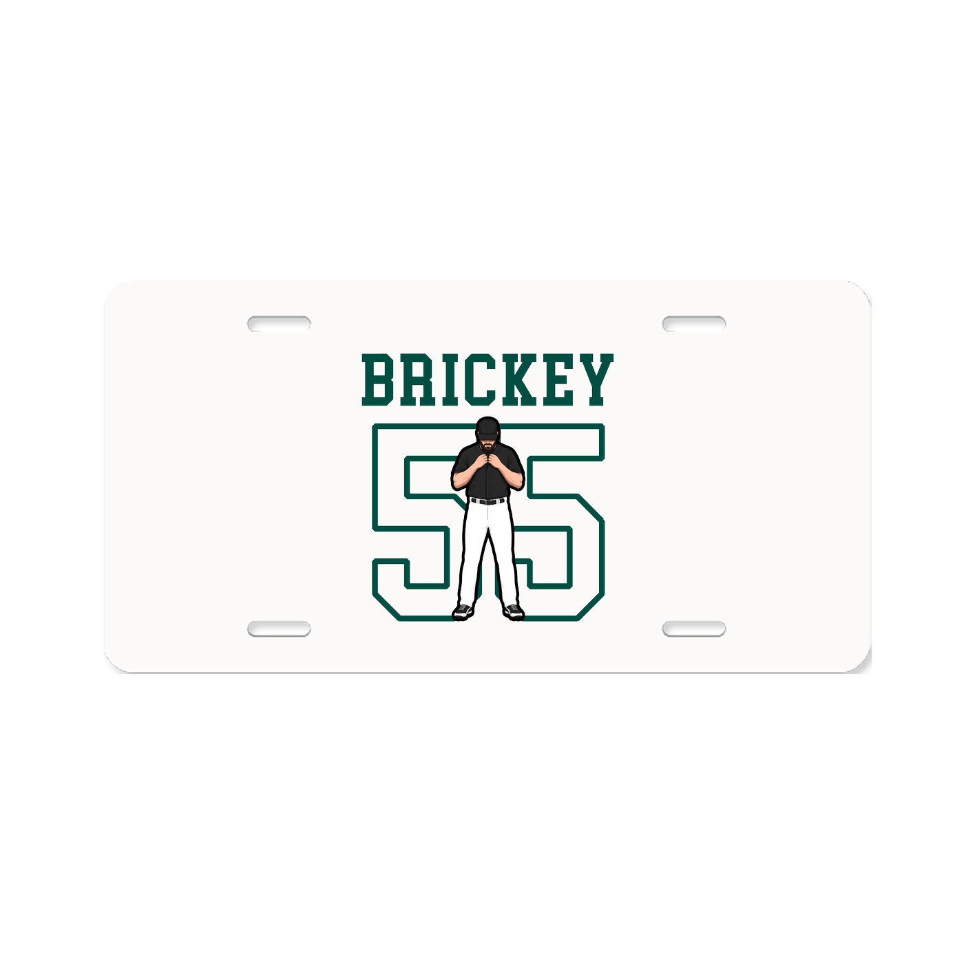 License Plate — Shirsey in Classic