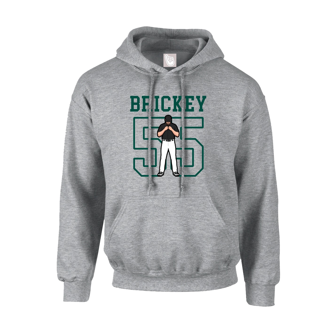 Youth Hoodie — Shirsey in Grey