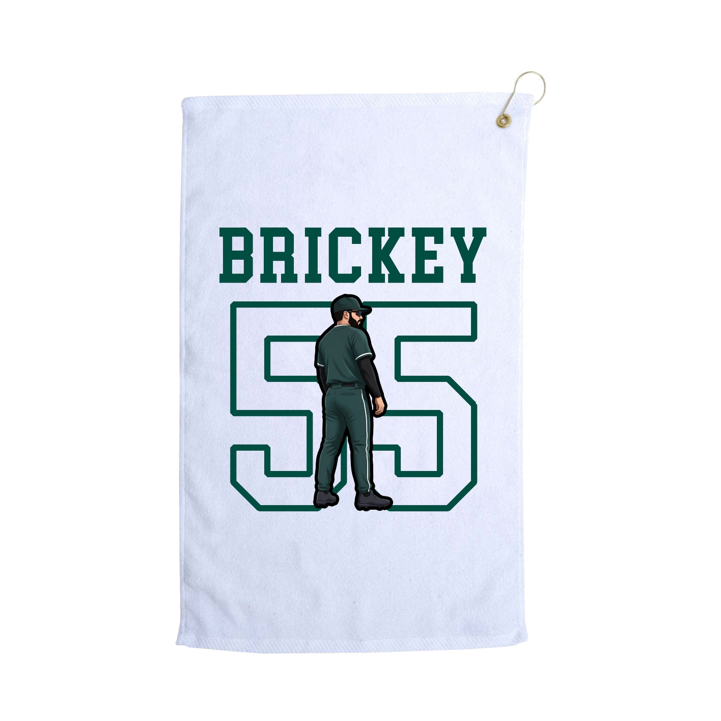 Golf Towel — Shirsey in White