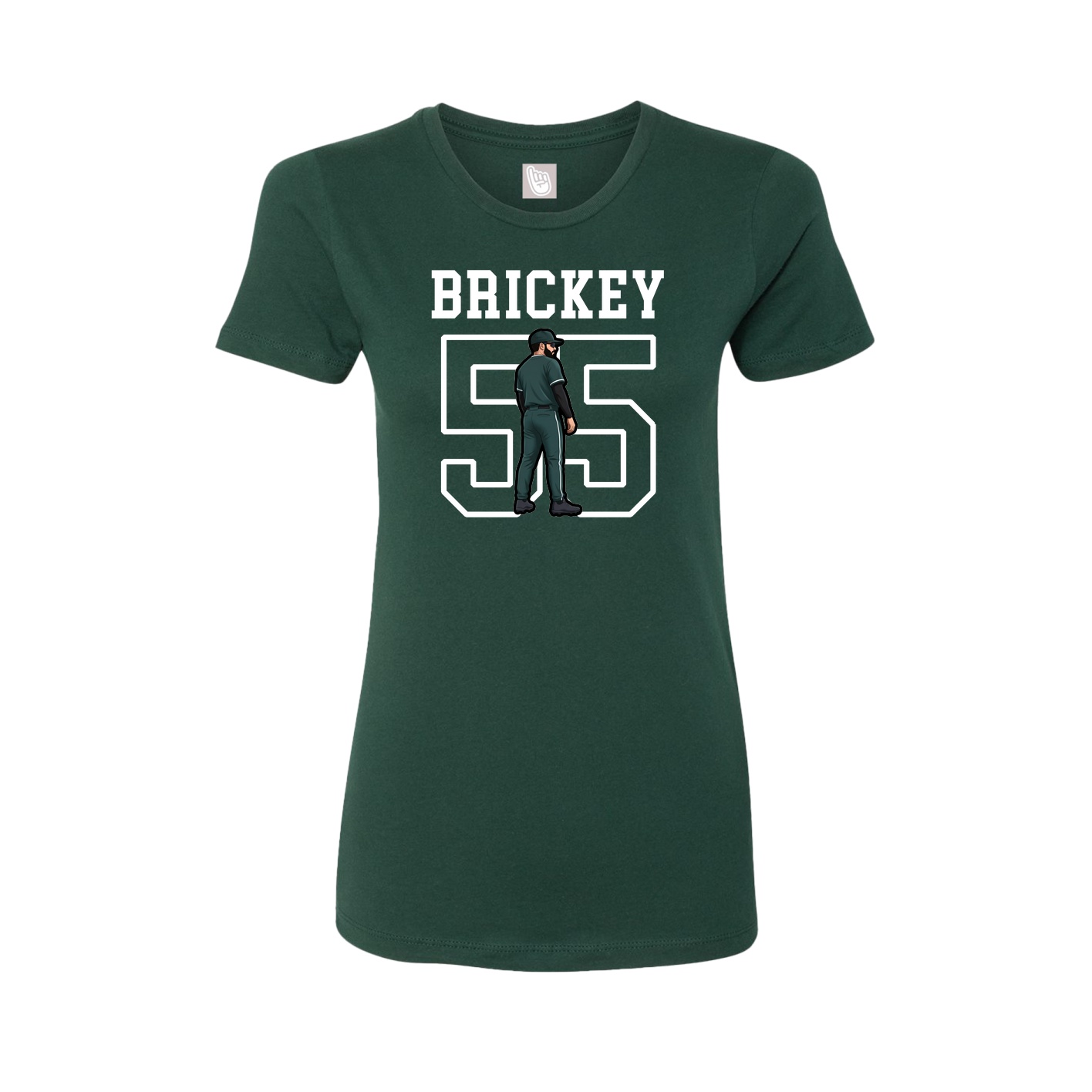 Fitted Women's Tee — Shirsey in Green
