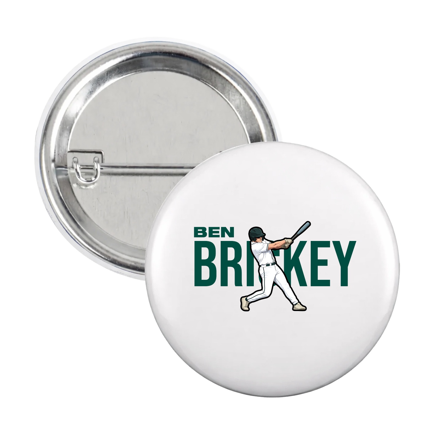 Game Day Button — Player Name in White