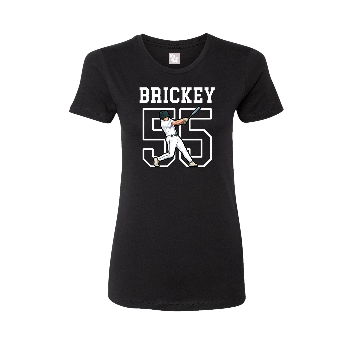 Fitted Women's Tee — Shirsey in Black