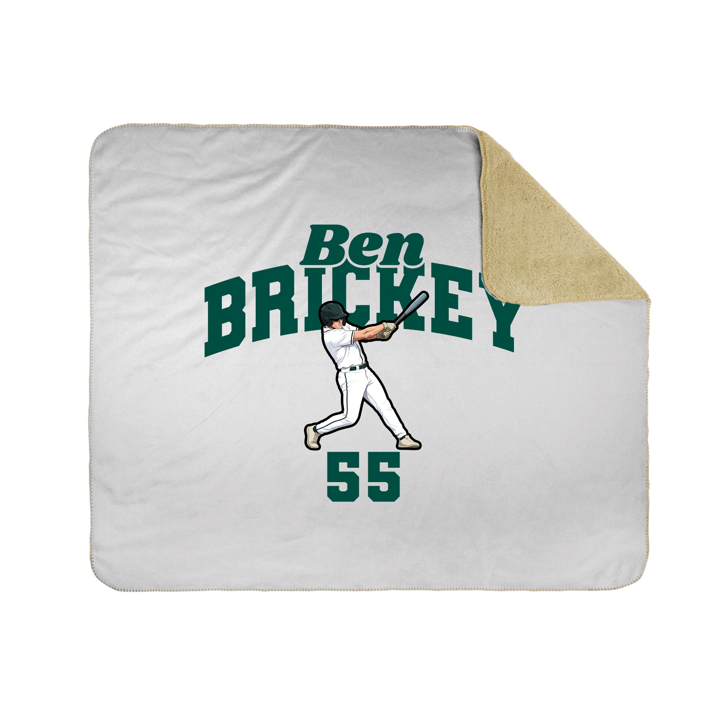 Throw Blanket — Signature Arch in White