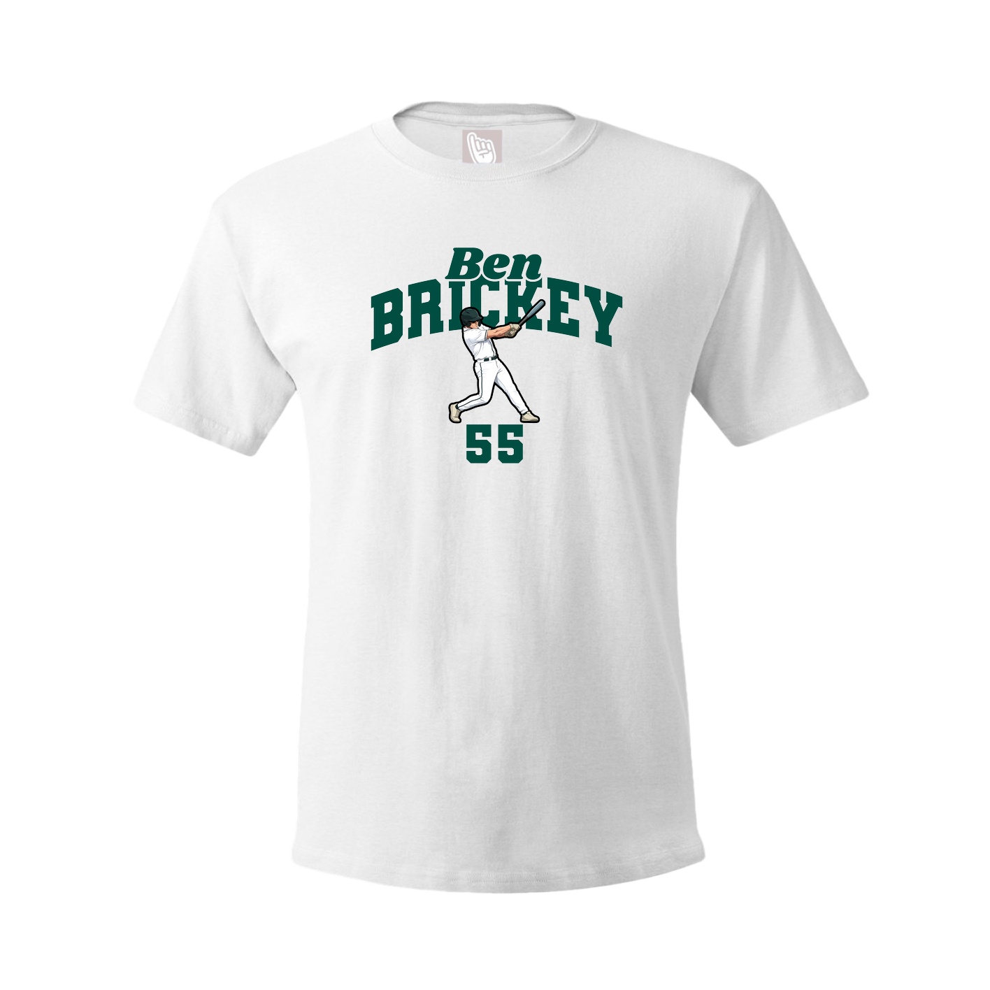 Youth Tee — Signature Arch in White