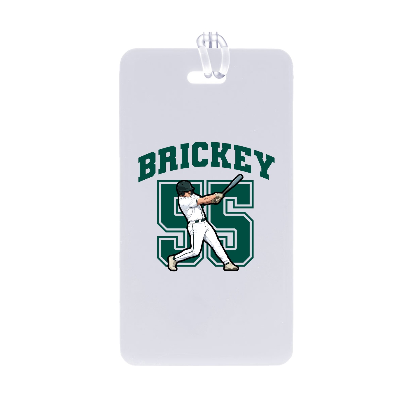 Bag Tag — Number in Classic