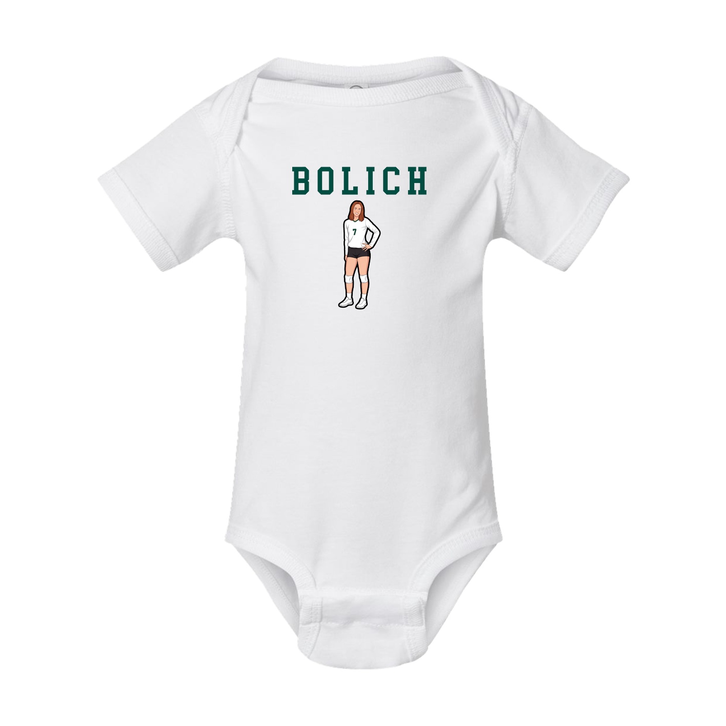 Baby Onesie — Shirsey in White