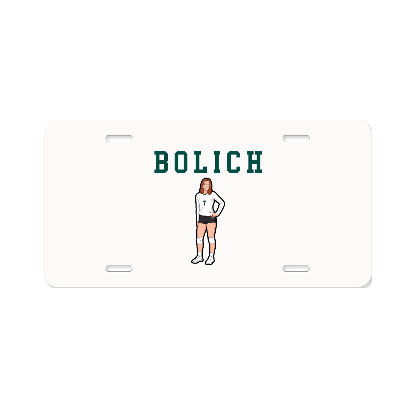 License Plate — Shirsey in Classic