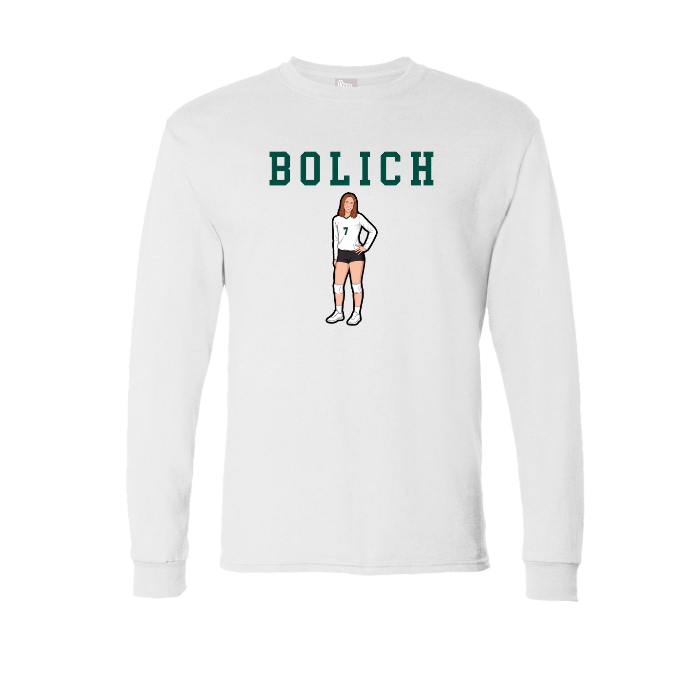 Long Sleeve Tee — Shirsey in White