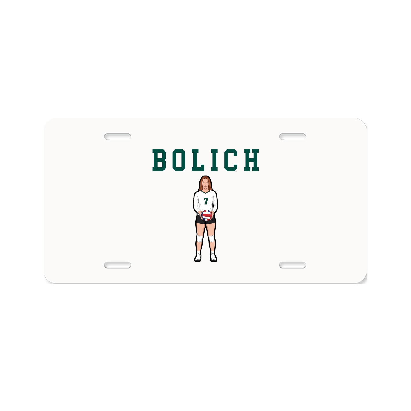License Plate — Shirsey in Classic