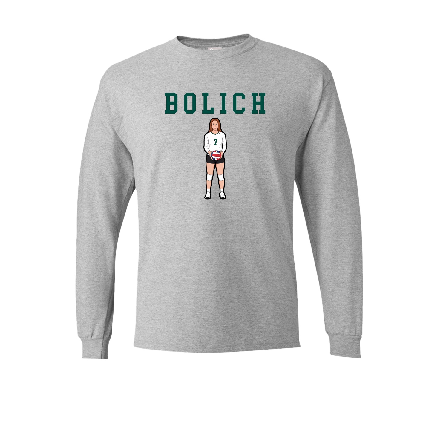 Long Sleeve Tee — Shirsey in Grey