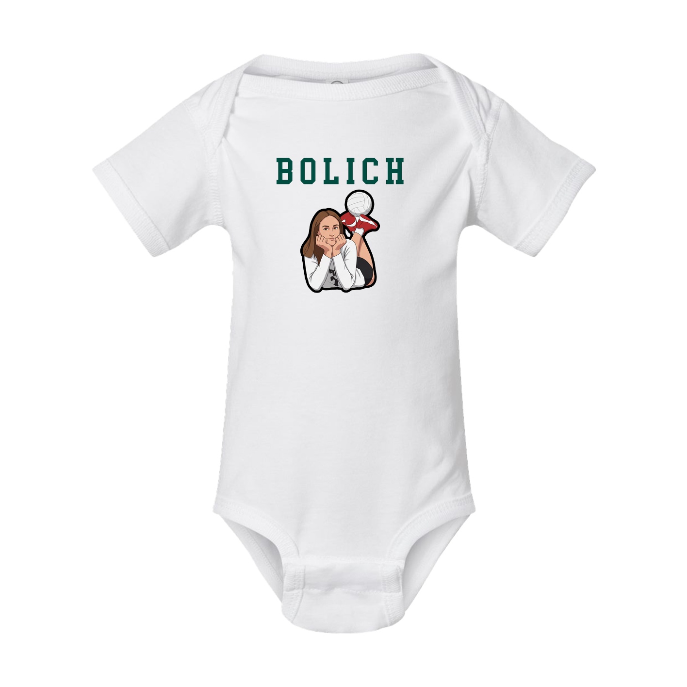 Baby Onesie — Shirsey in White