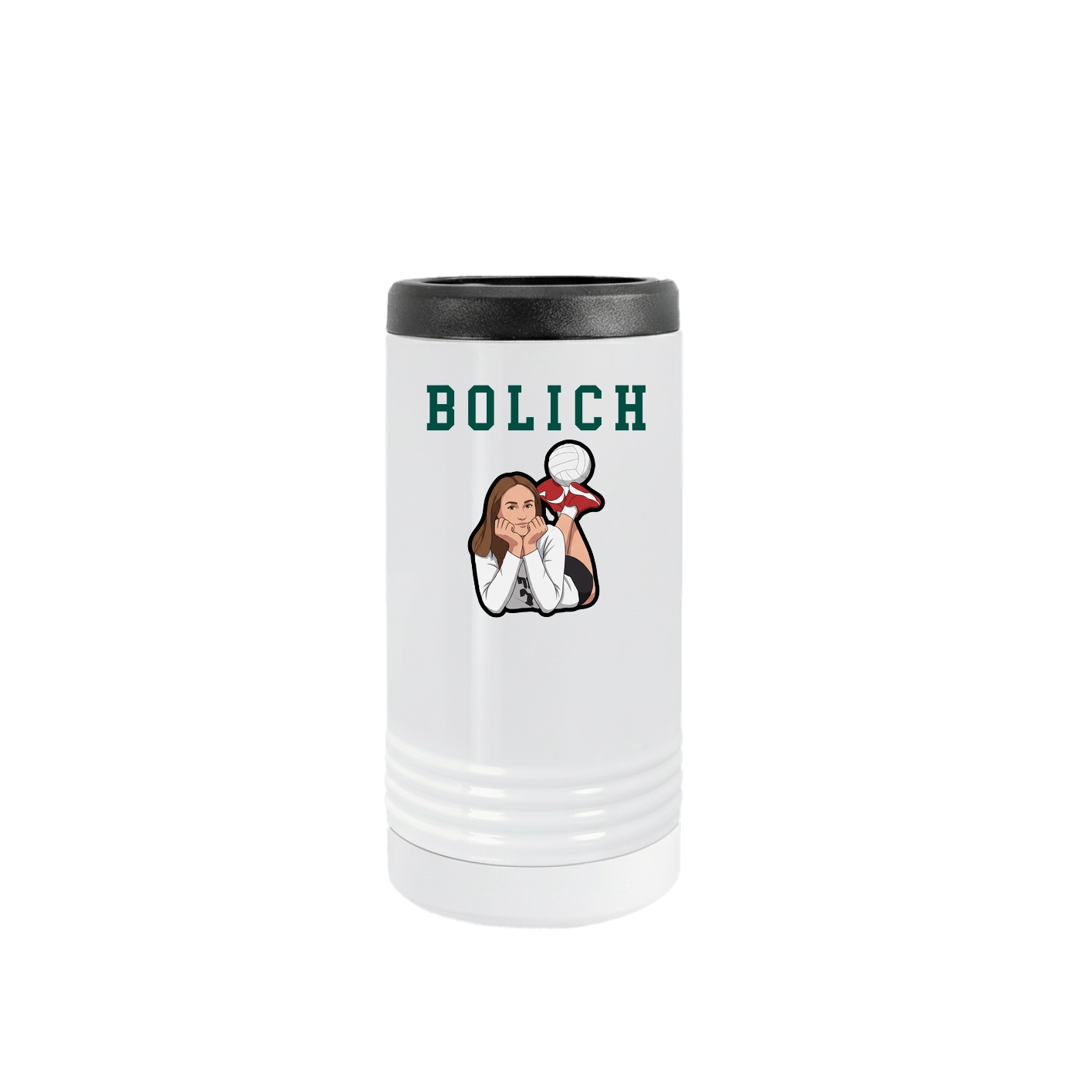 Slim Beverage Holder — Shirsey in White