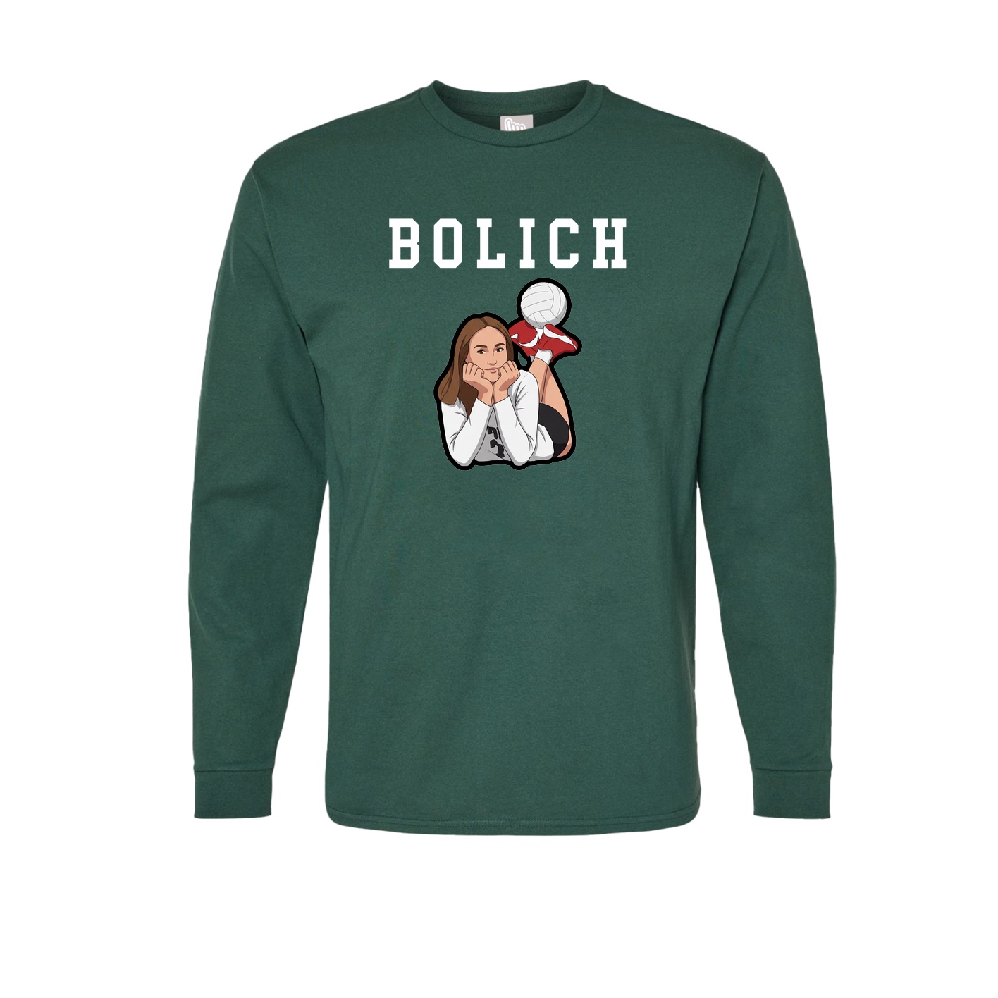 Long Sleeve Tee — Shirsey in Green