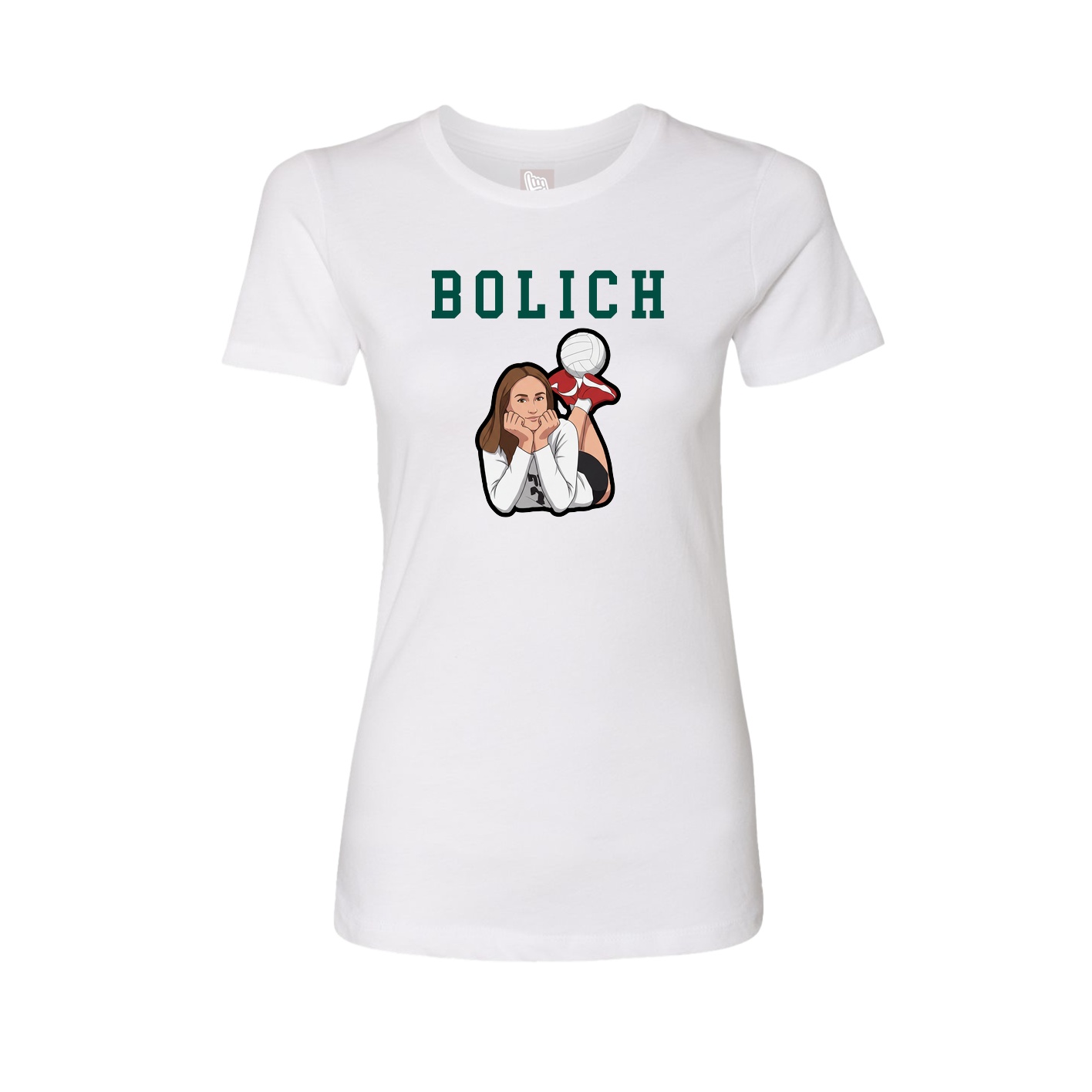 Fitted Women's Tee — Shirsey in White