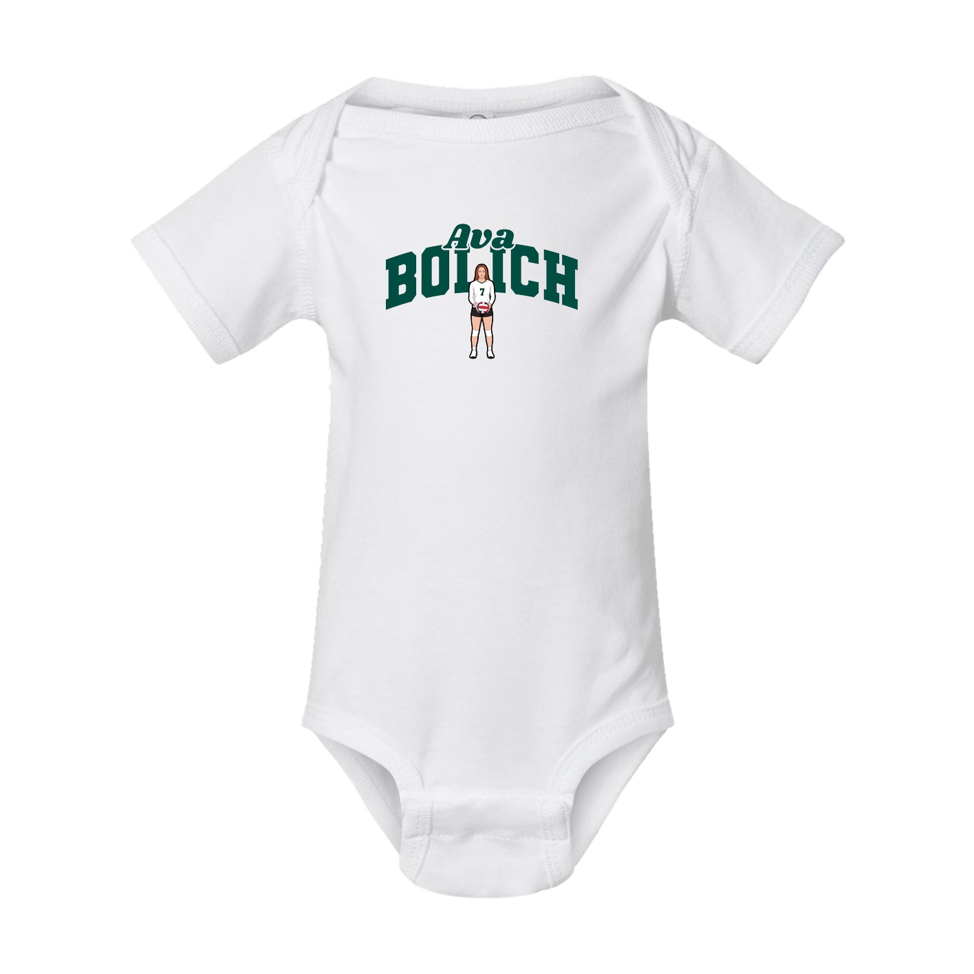 Baby Onesie — Signature Arch in White