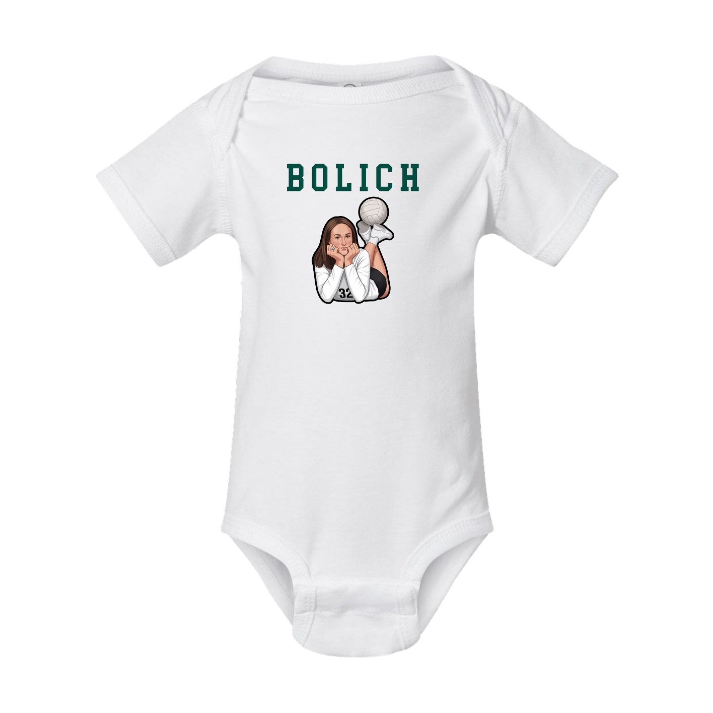 Baby Onesie — Shirsey in White