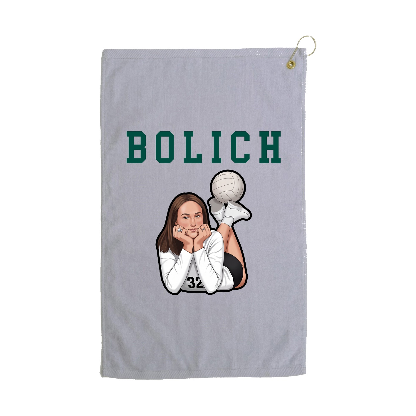 Golf Towel — Shirsey in Grey