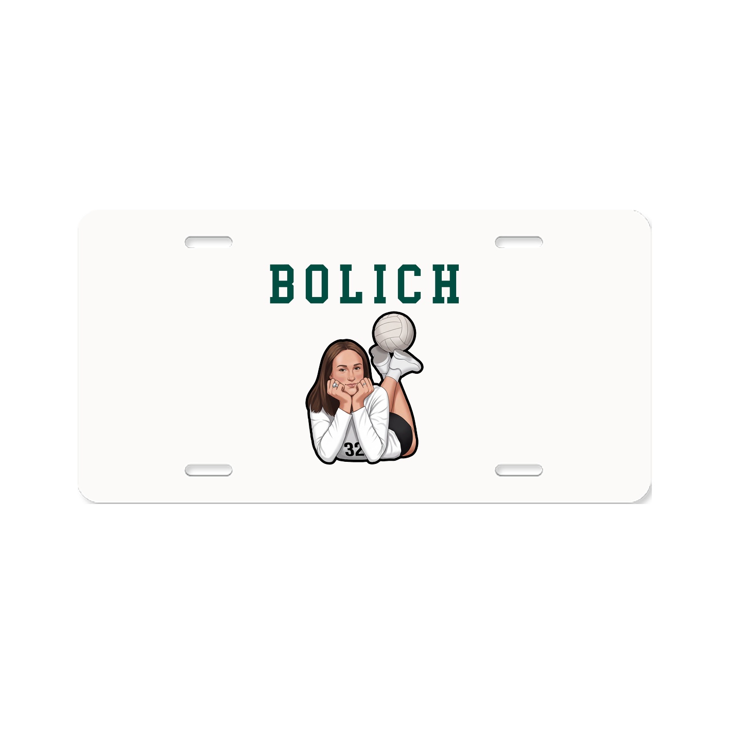License Plate — Shirsey in Classic