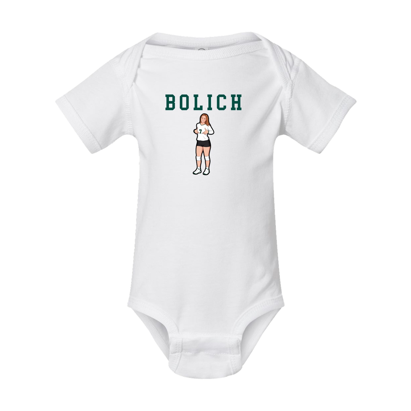 Baby Onesie — Shirsey in White