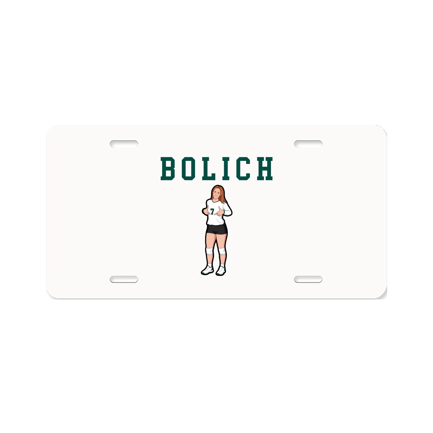 License Plate — Shirsey in Classic
