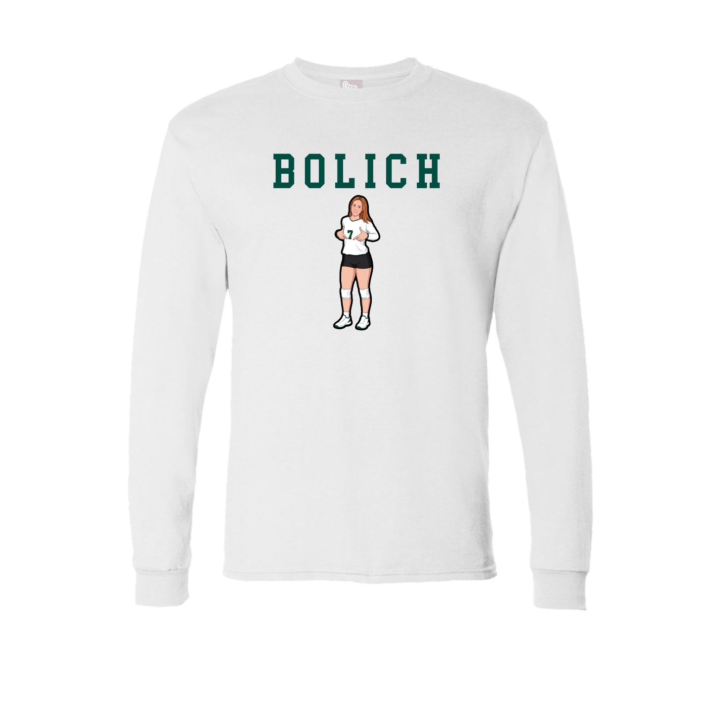Long Sleeve Tee — Shirsey in White