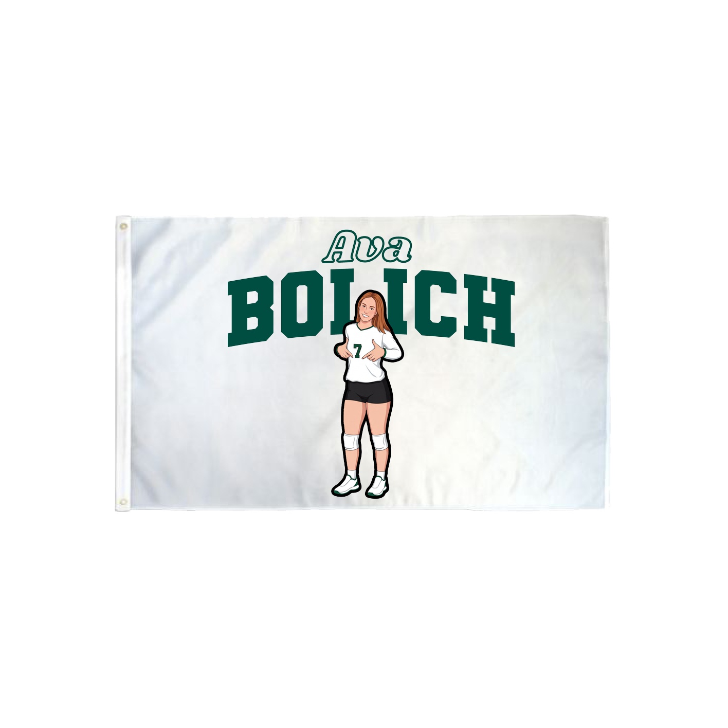 3x5 Flag — Name Arch in Classic