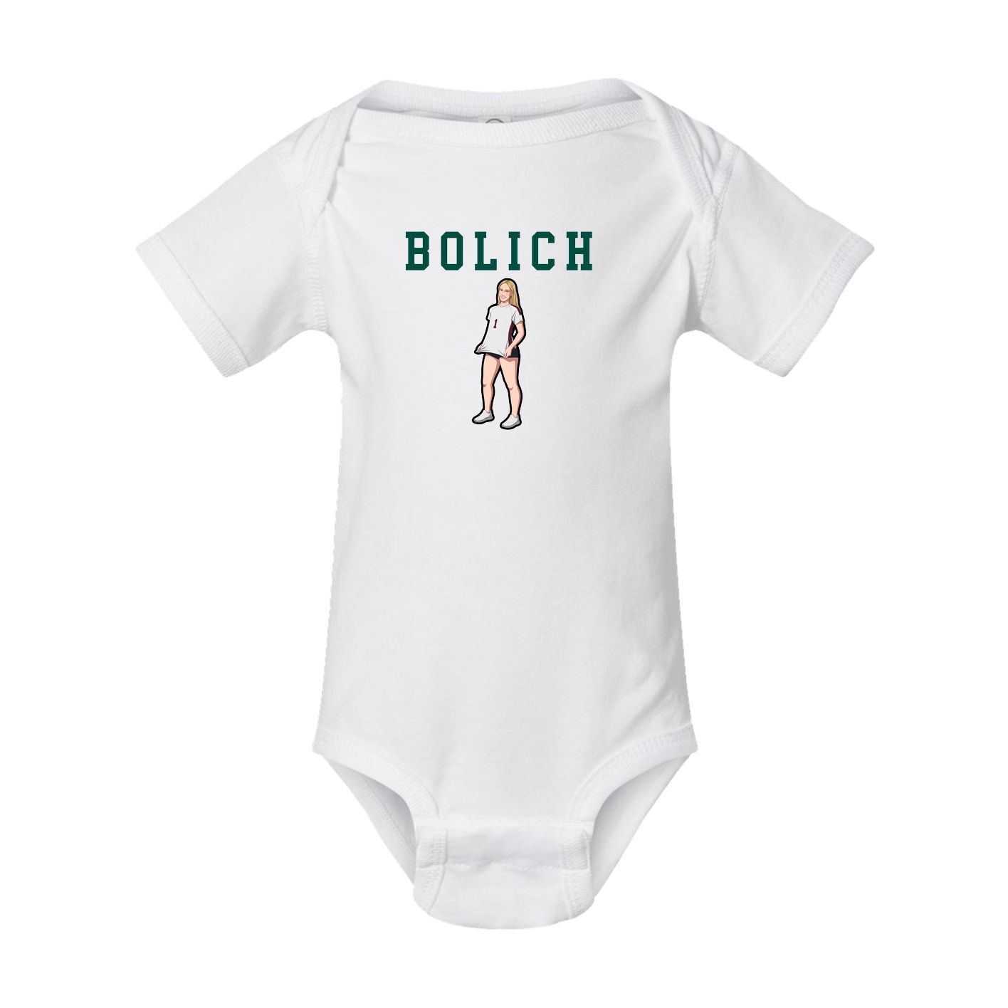 Baby Onesie — Shirsey in White