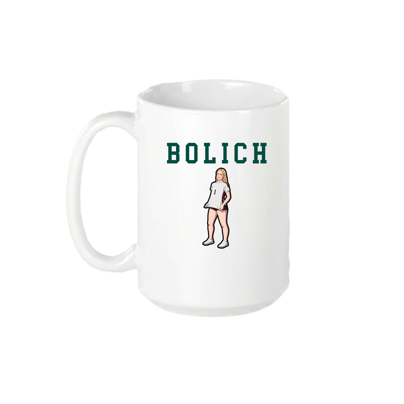 15oz Coffee Mug — Shirsey in White