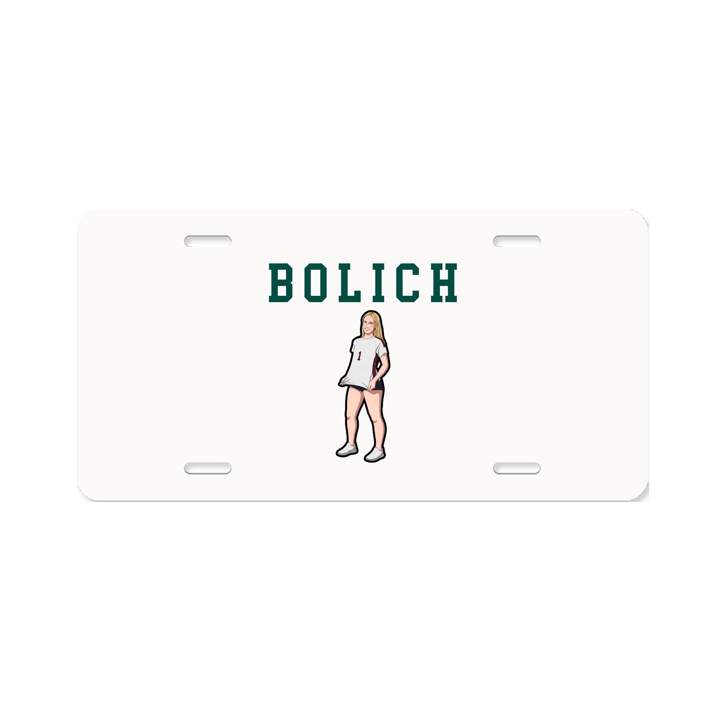 License Plate — Shirsey in Classic