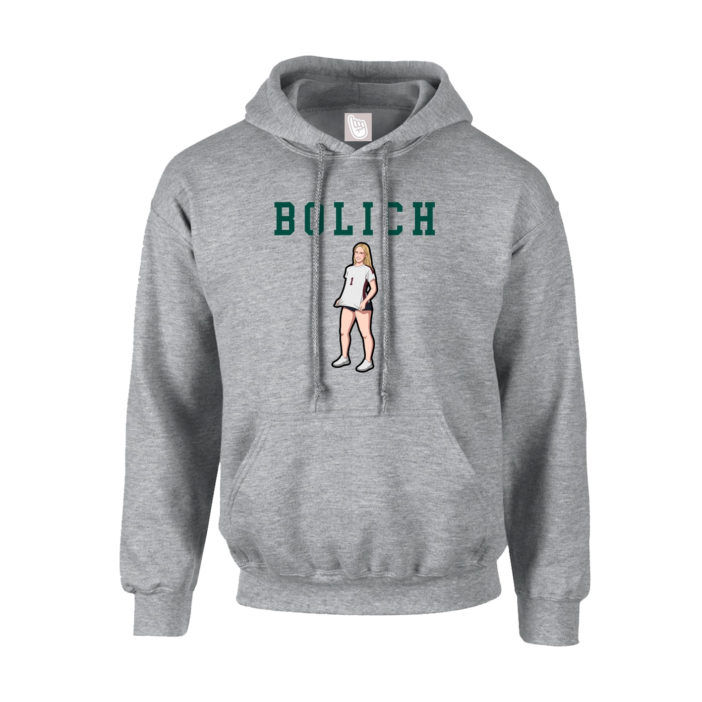Youth Hoodie — Shirsey in Grey