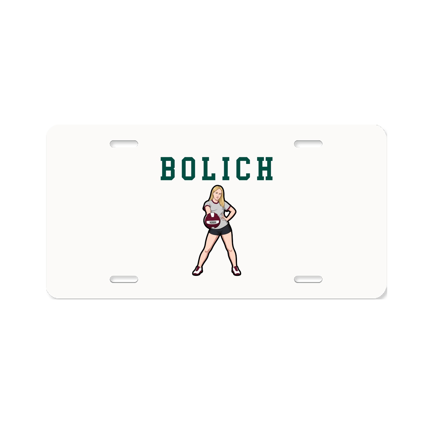 License Plate — Shirsey in Classic