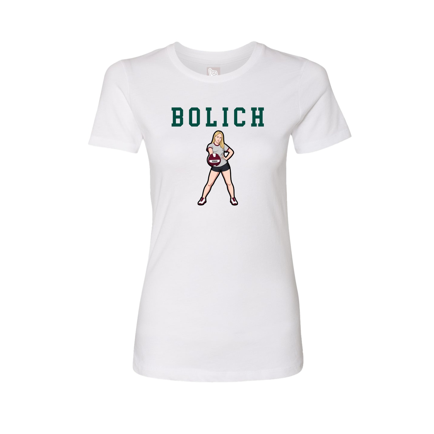 Fitted Women's Tee — Shirsey in White