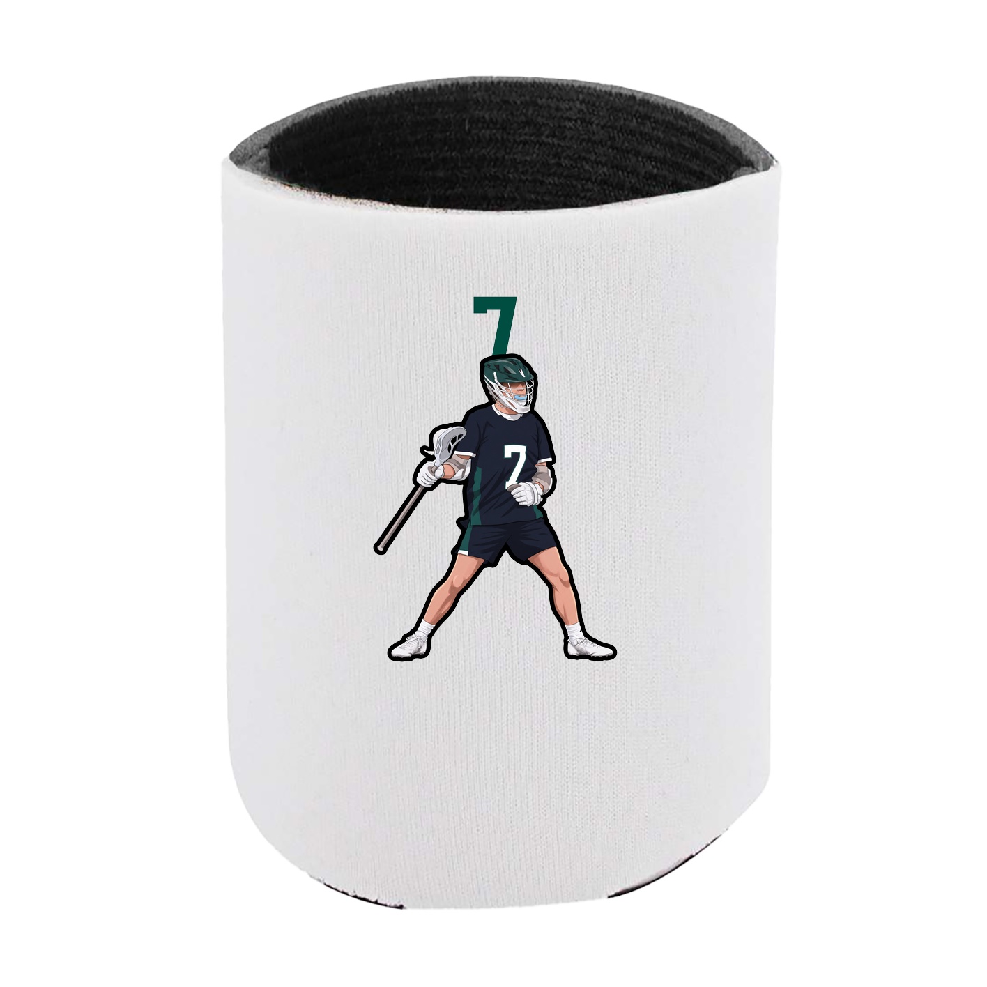 Can Holder — Number Top in White
