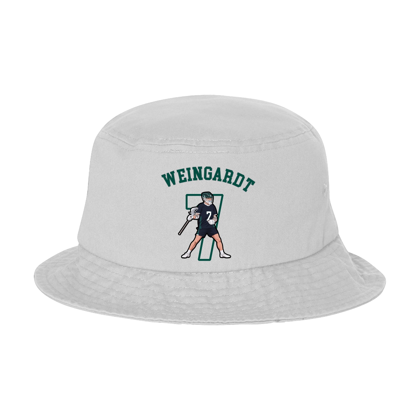 Bucket Cap — Shirsey Arch in White