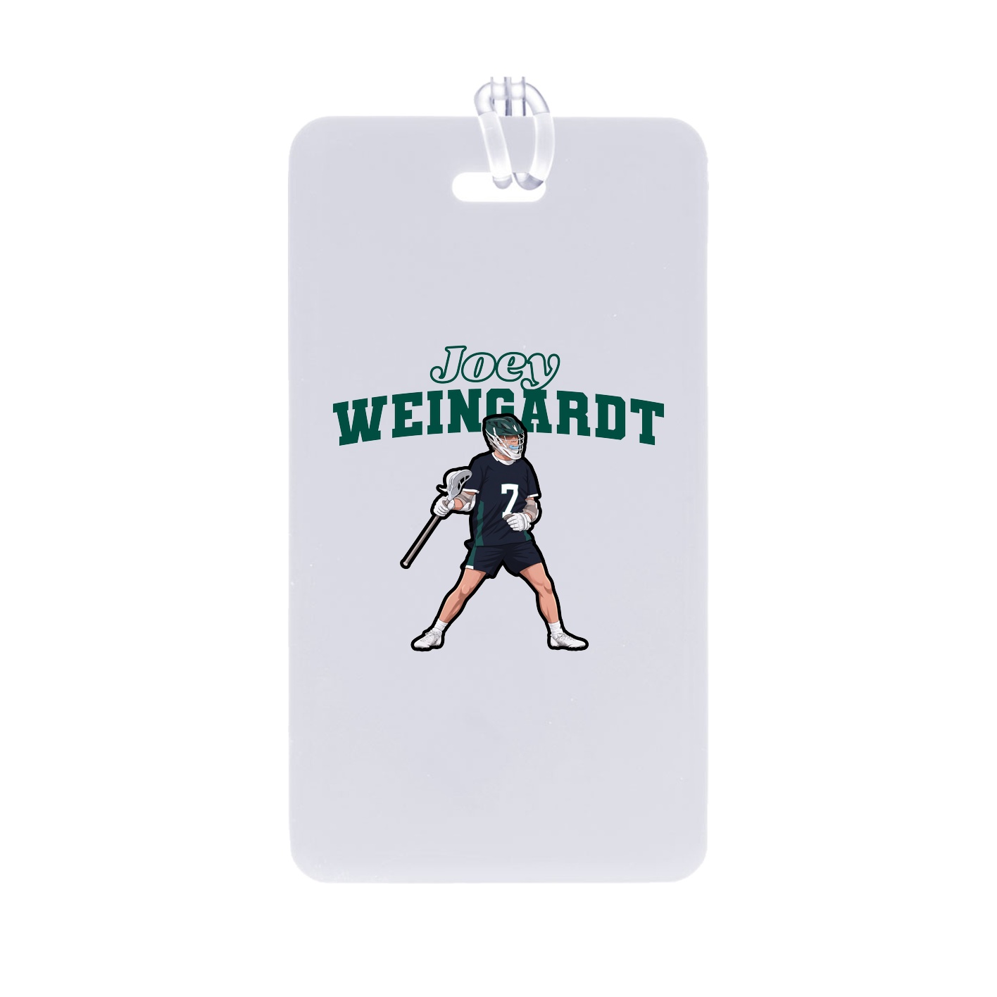 Bag Tag — Name Arch in Classic