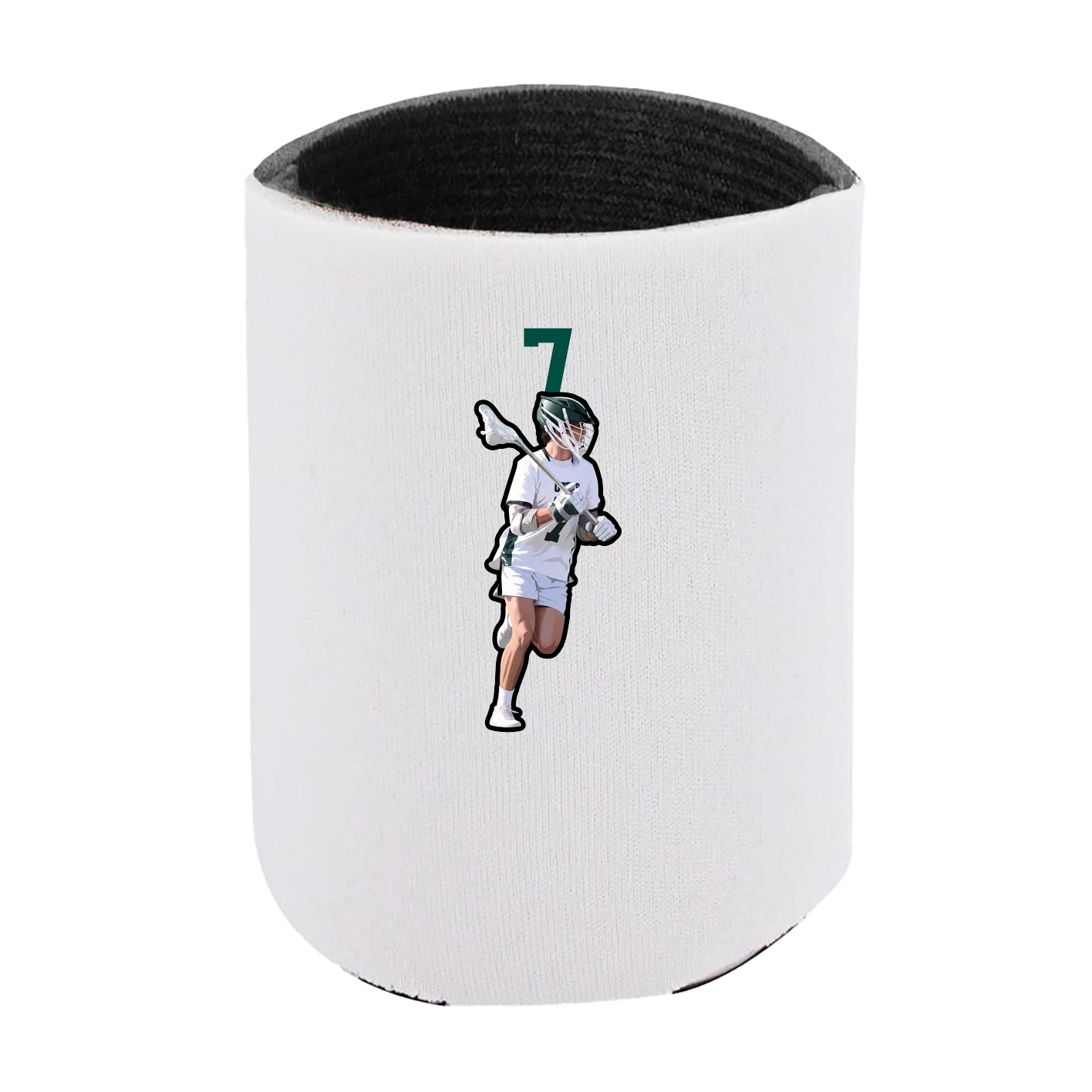 Can Holder — Number Top in White