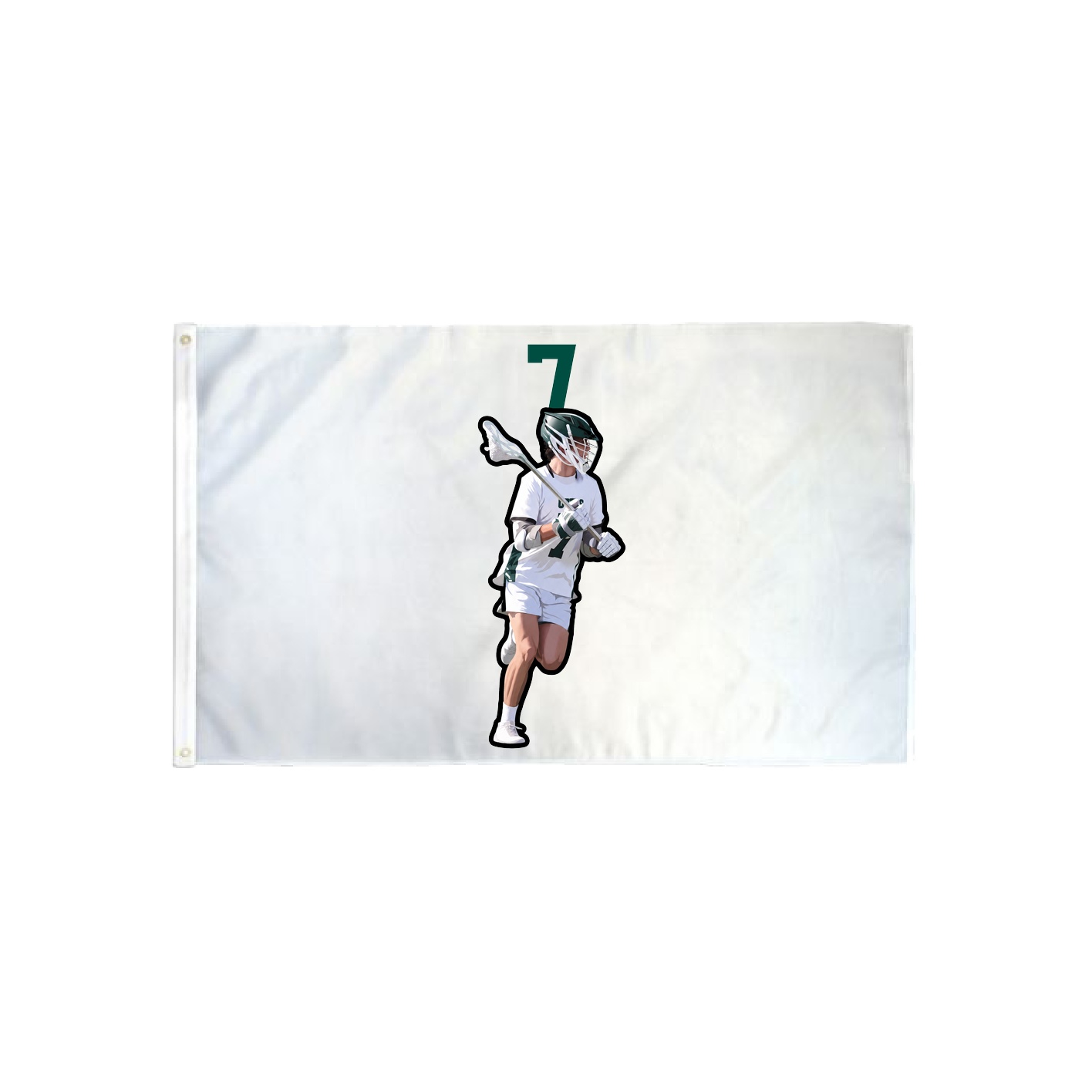 3x5 Flag — Number Top in Classic