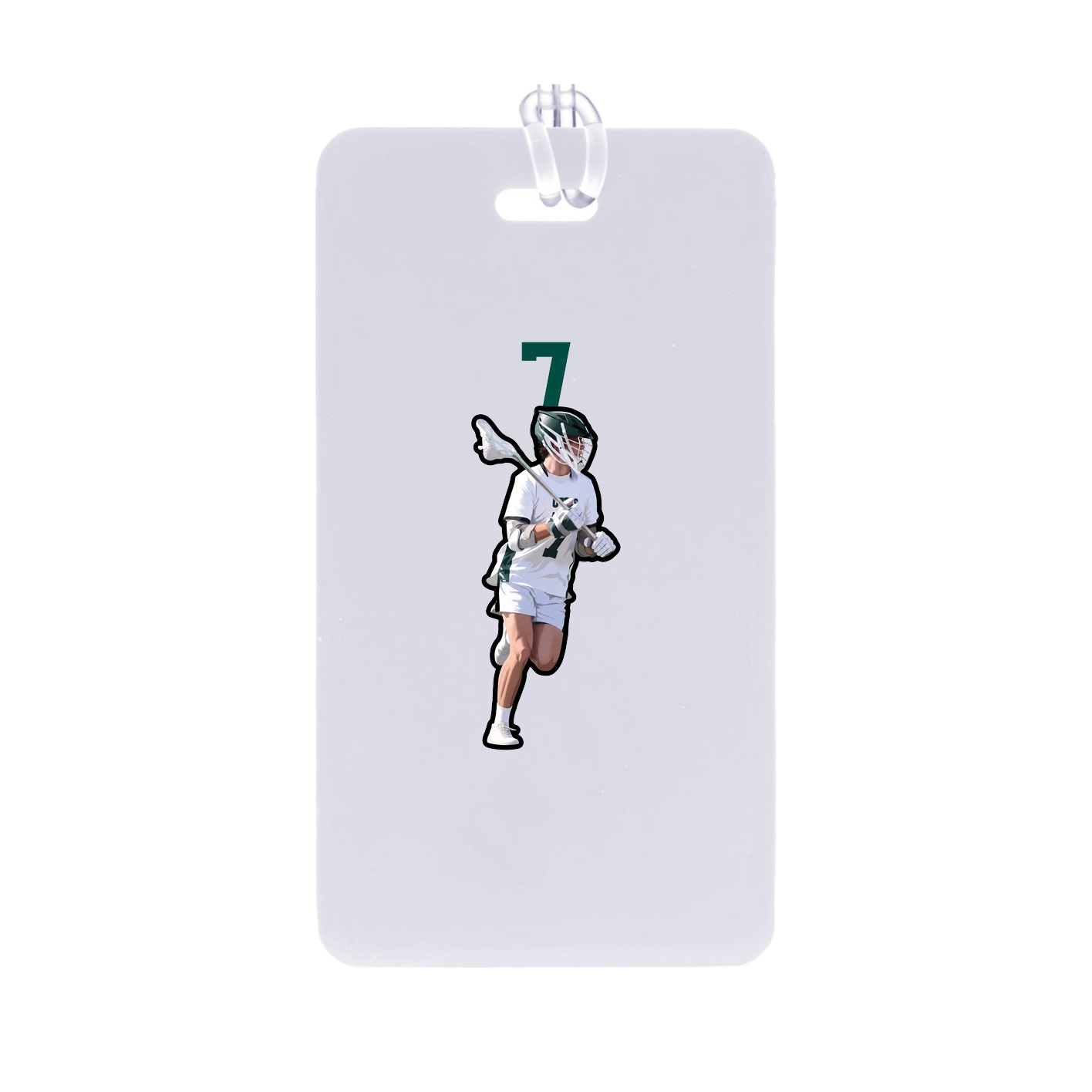 Bag Tag — Number Top in Classic