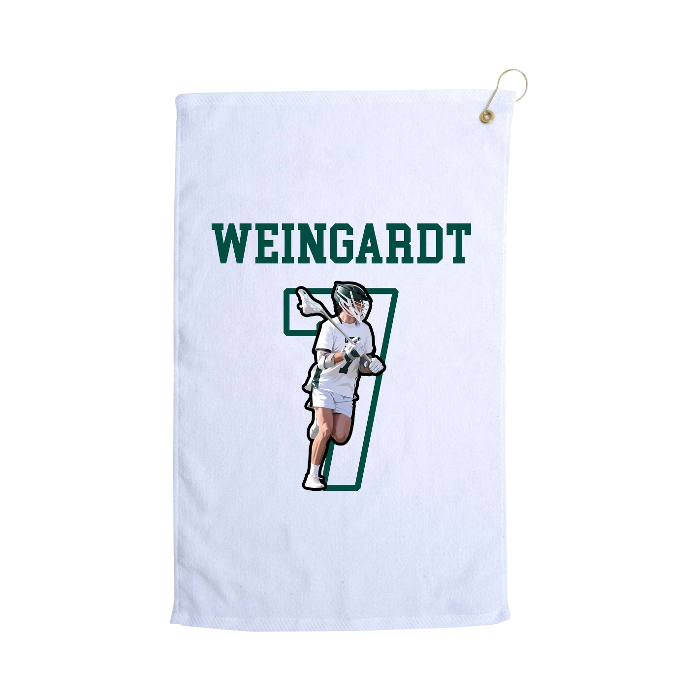 Golf Towel — Shirsey in White