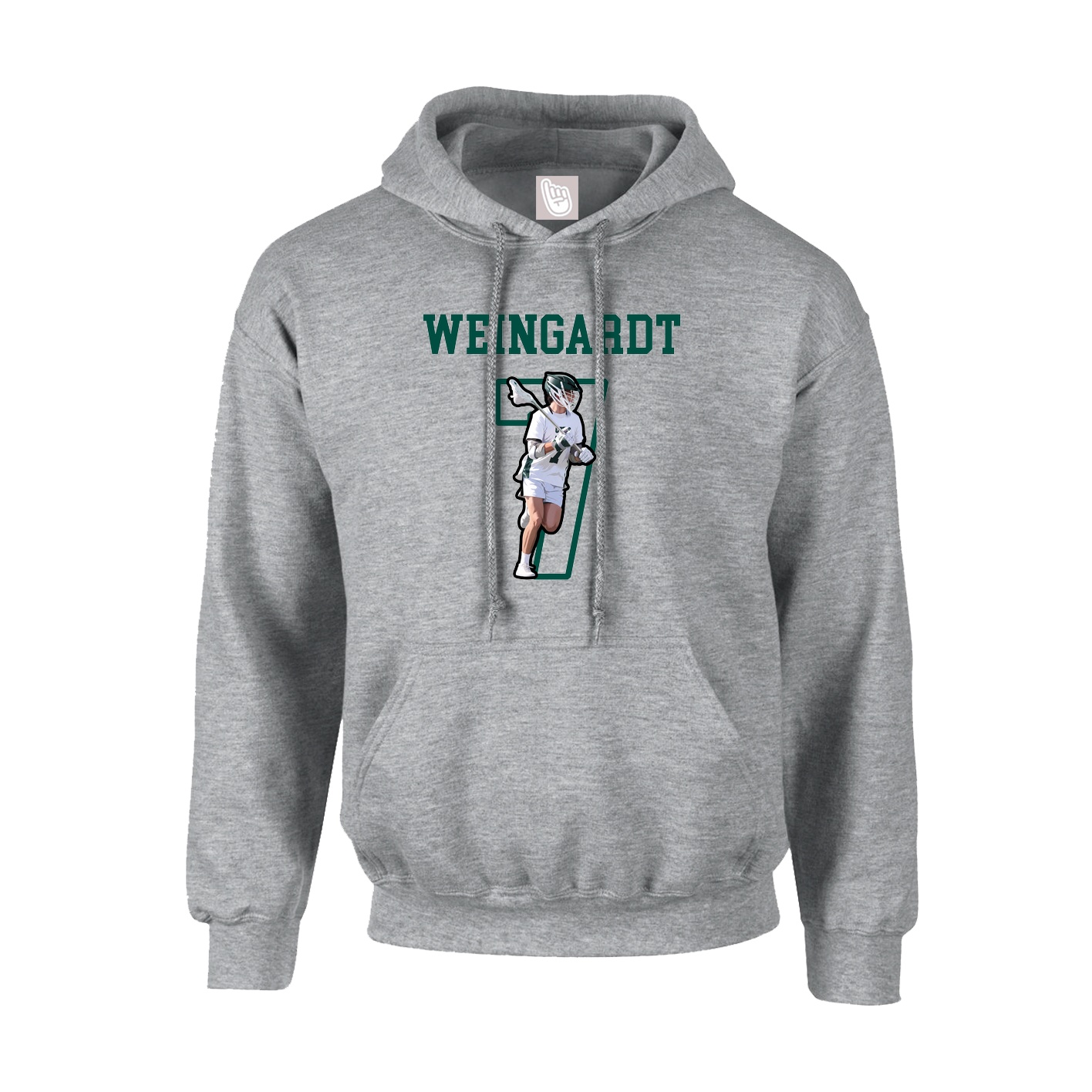 Hoodie — Shirsey in Grey