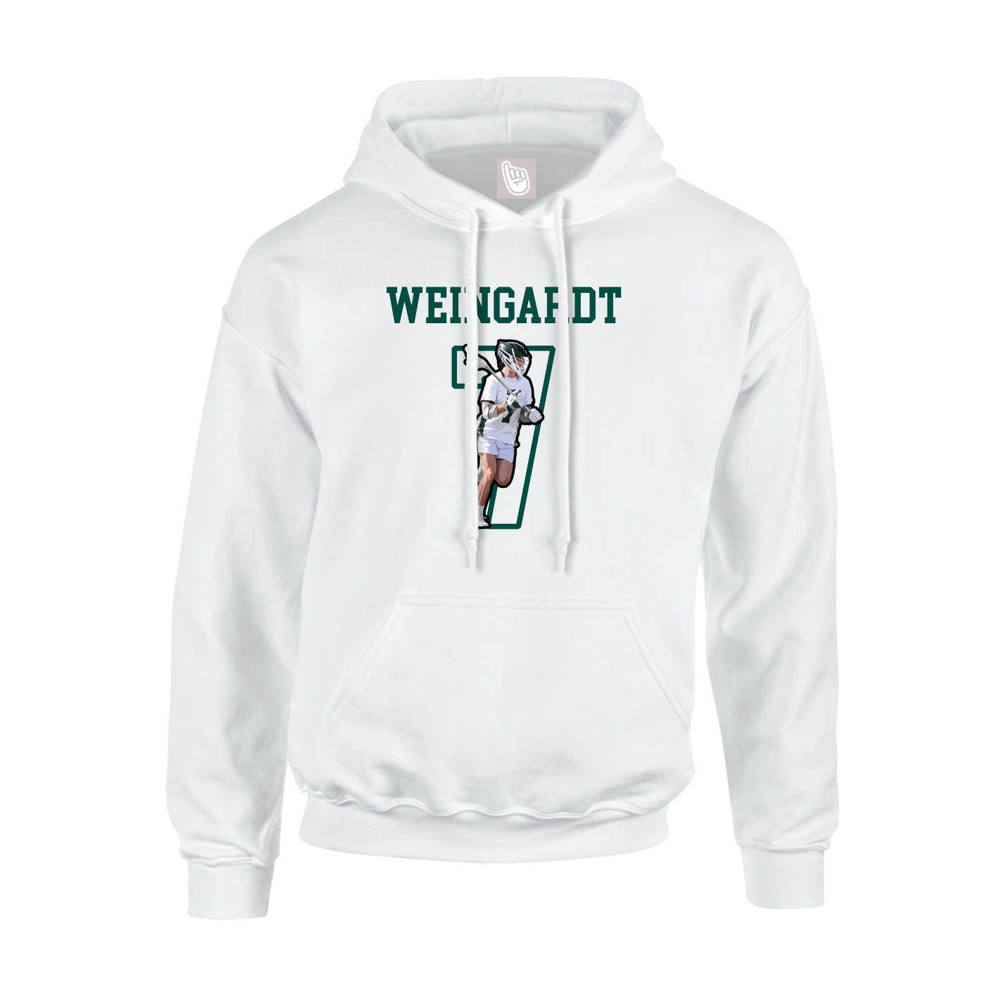 Youth Hoodie — Shirsey in White
