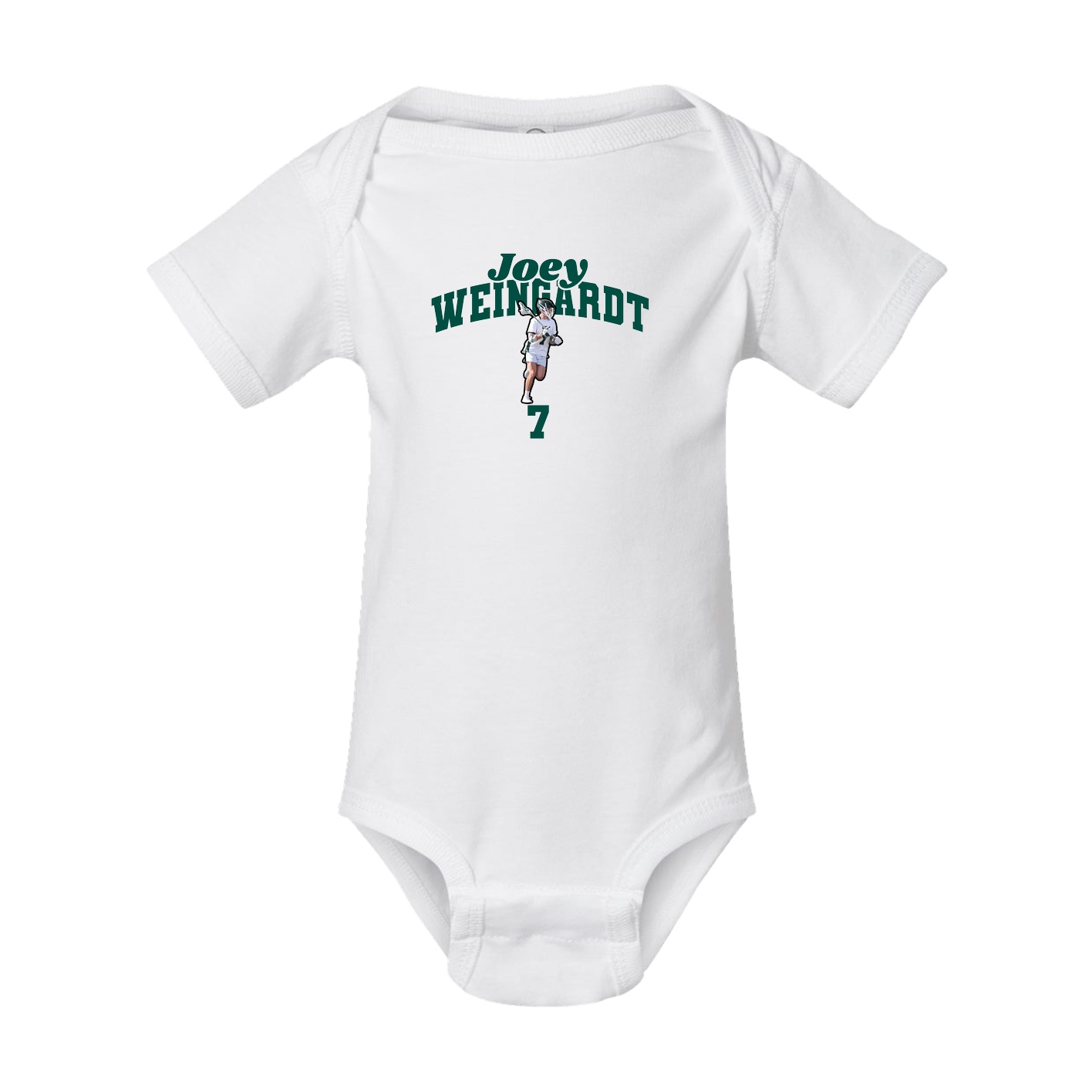 Baby Onesie — Signature Arch in White