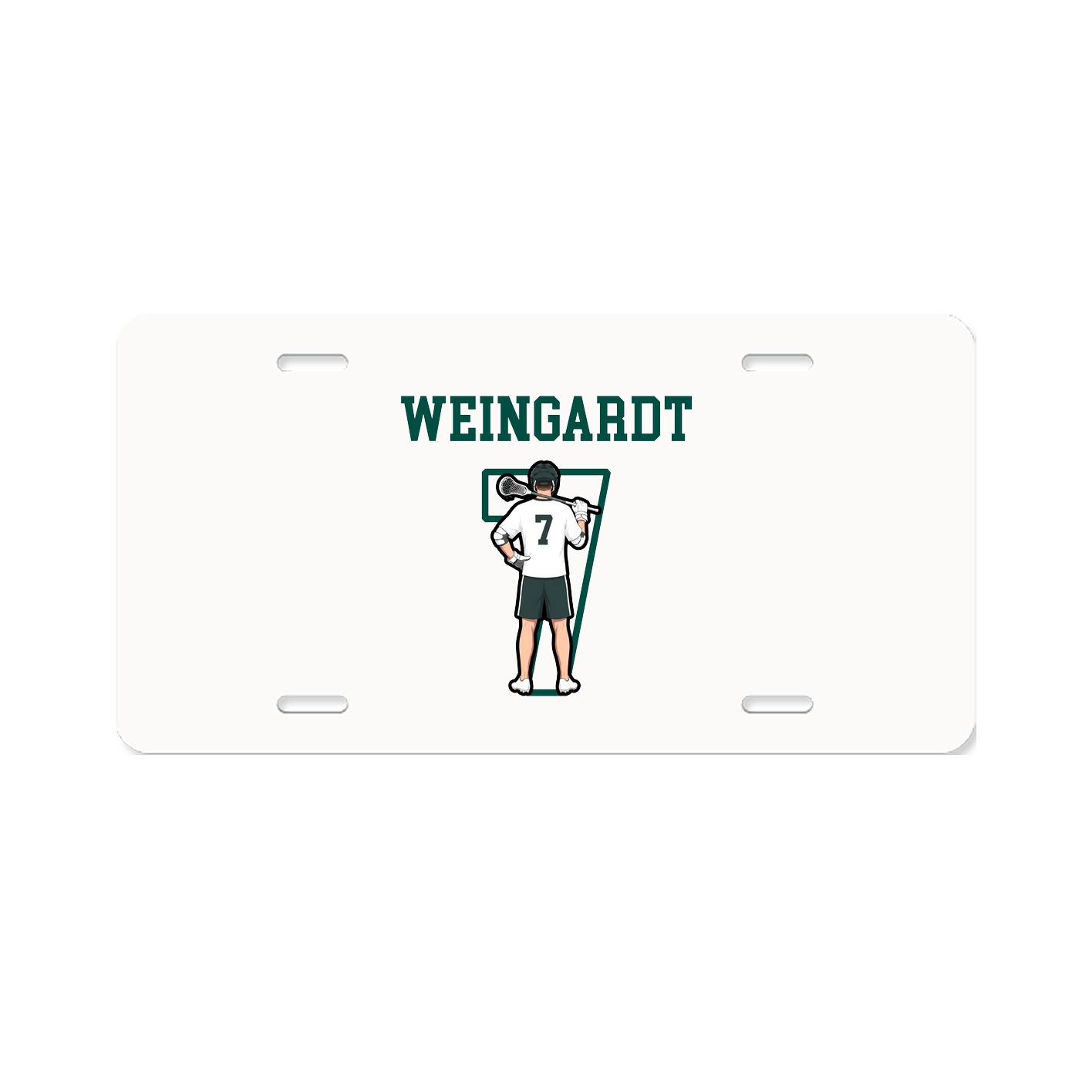 License Plate — Shirsey in Classic