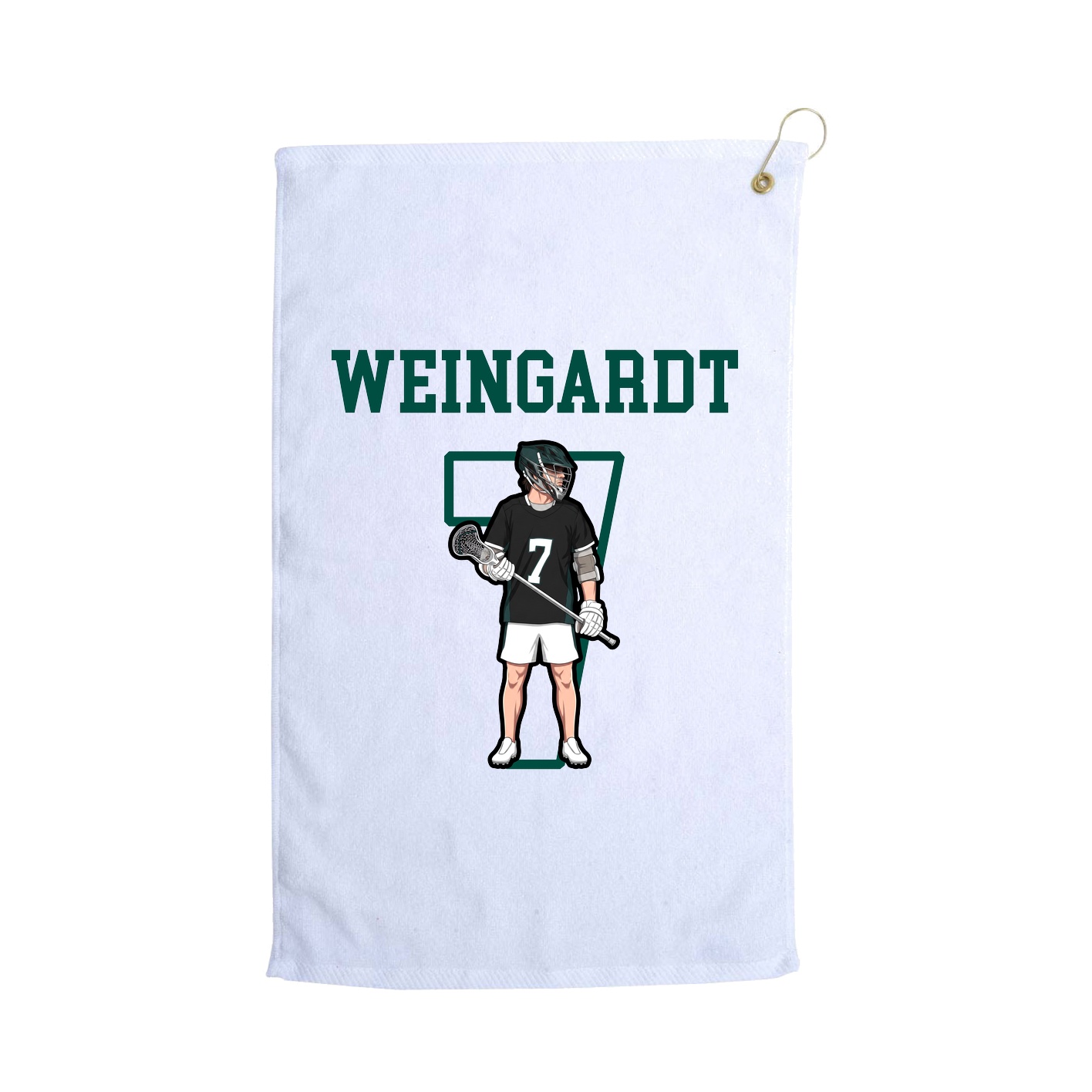 Golf Towel — Shirsey in White