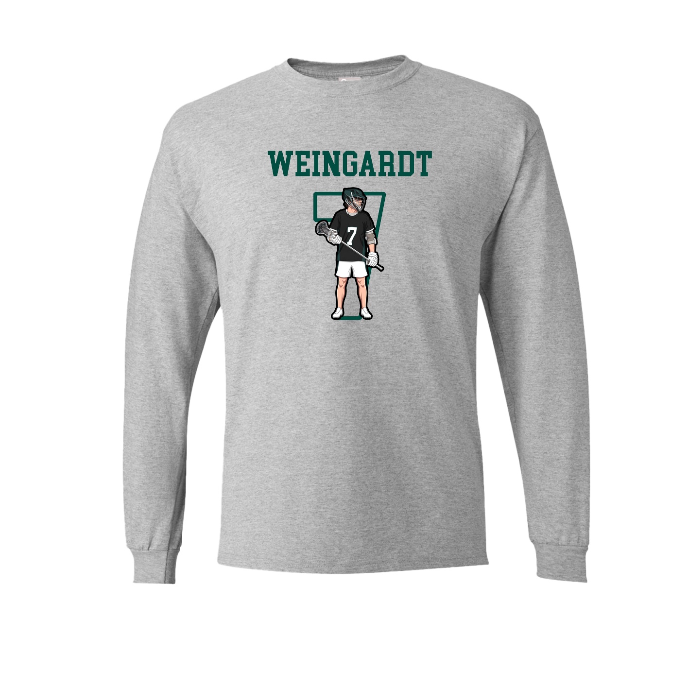 Long Sleeve Tee — Shirsey in Grey