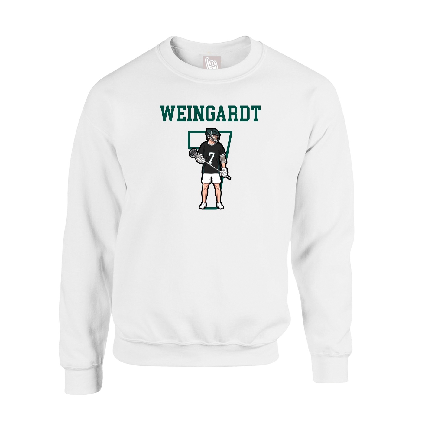 Fleece Crew — Shirsey in White