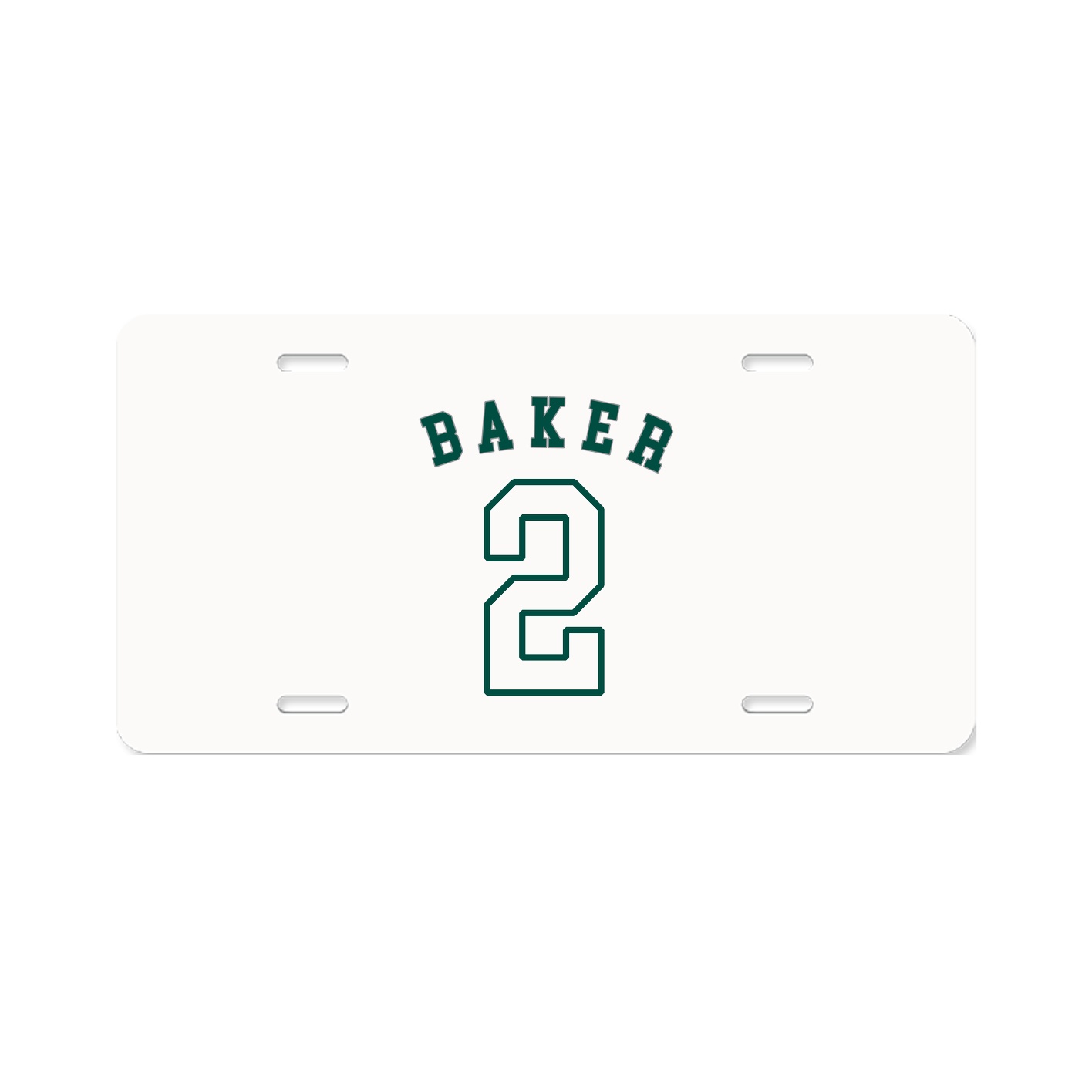 License Plate — Shirsey Arch in Classic