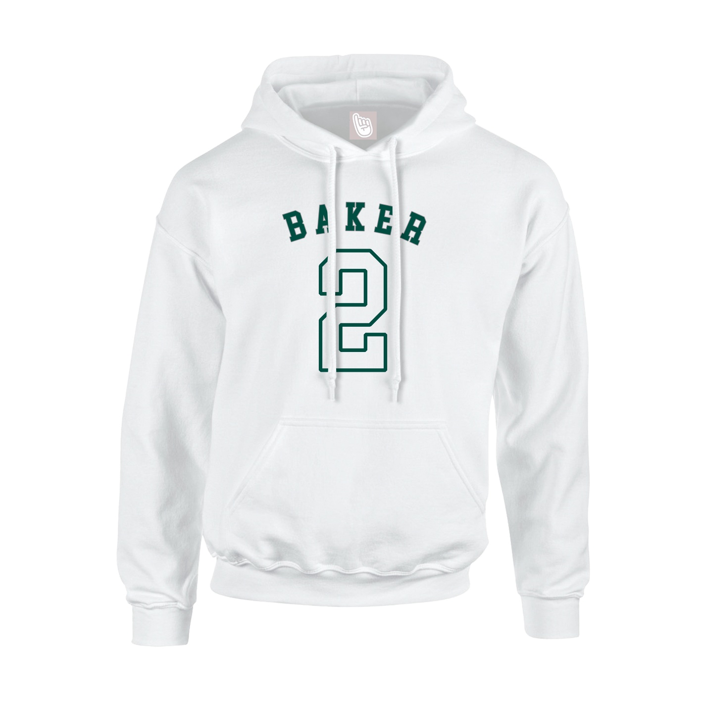 Hoodie — Shirsey Arch in White
