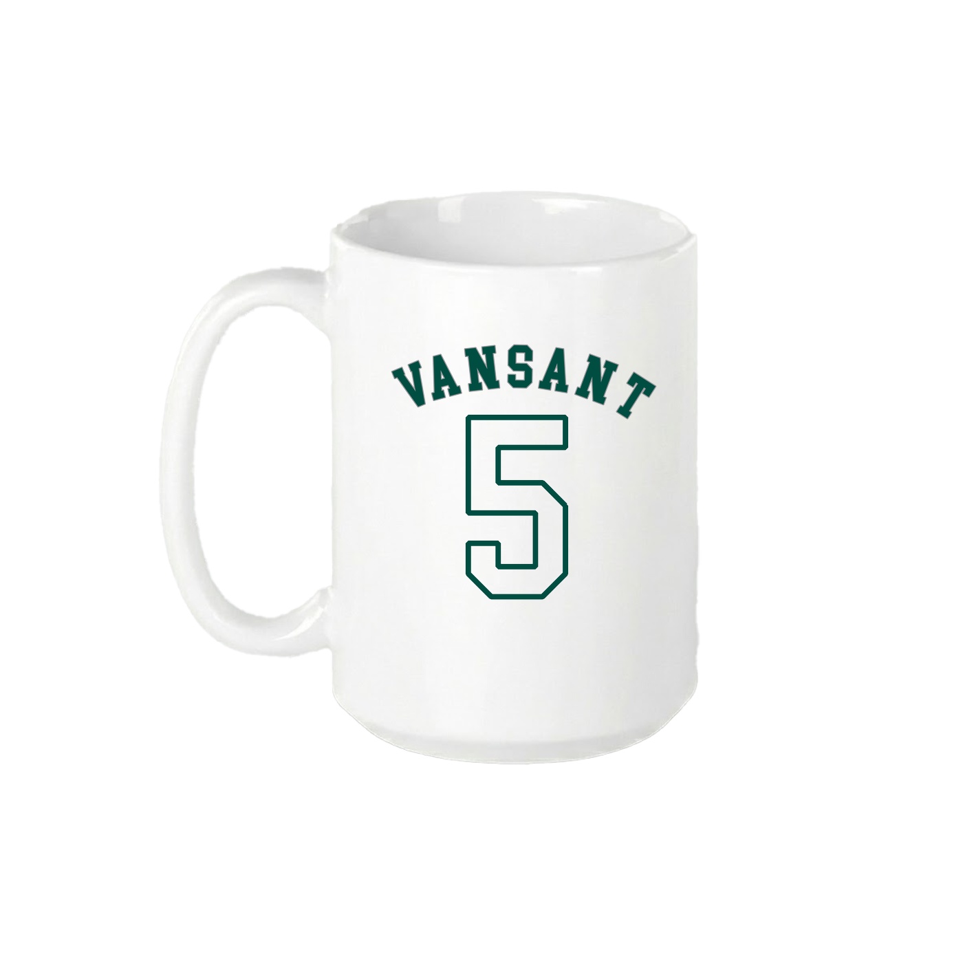 15oz Coffee Mug — Shirsey Arch in White
